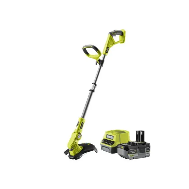Pack RYOBI coupe bordure - dresse bordure 18V OnePlus OLT1832 - 1 batterie 4.0Ah - 1 chargeur rapide 2.0 Ah RC18120-140X