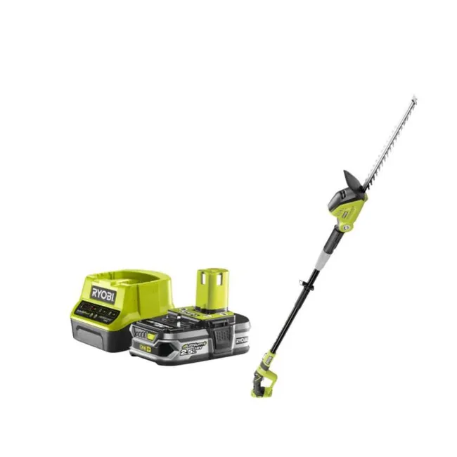 Pack RYOBI taille-haies 18V OnePlus OPT1845 - 1 Batterie 2.5Ah - 1 Chargeur rapide RC18120-125