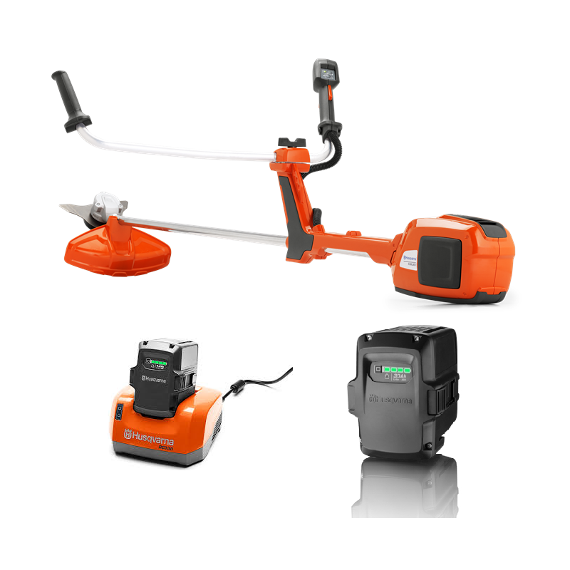 Débroussailleuse à batterie Husqvarna 520iRX + 2 Batteries Bli200X + Chargeur QC330