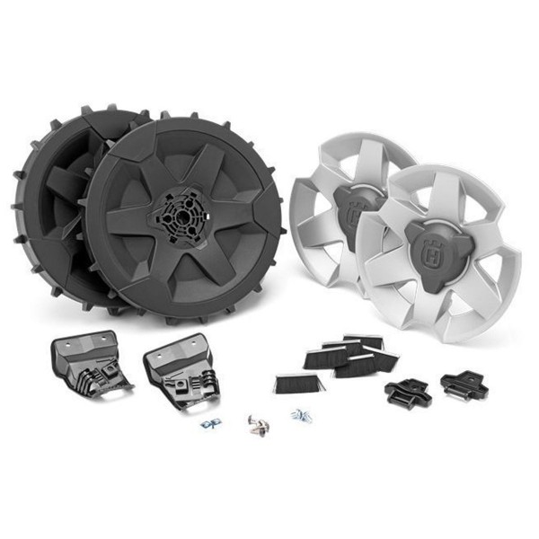 Kit roues terrain pentu/accidenté pour robots 310 & 315 HUSQVARNA – Image 2